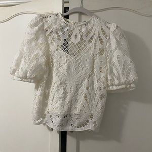 Express Blouse XS cream color!! New with no tag.